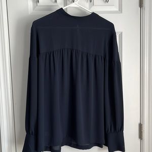LOFT Navy Blue Blouse